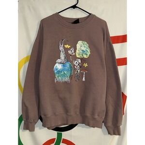 Volcom Sweatshirt Large Crewneck Featured Artist French Mushroom Pullover